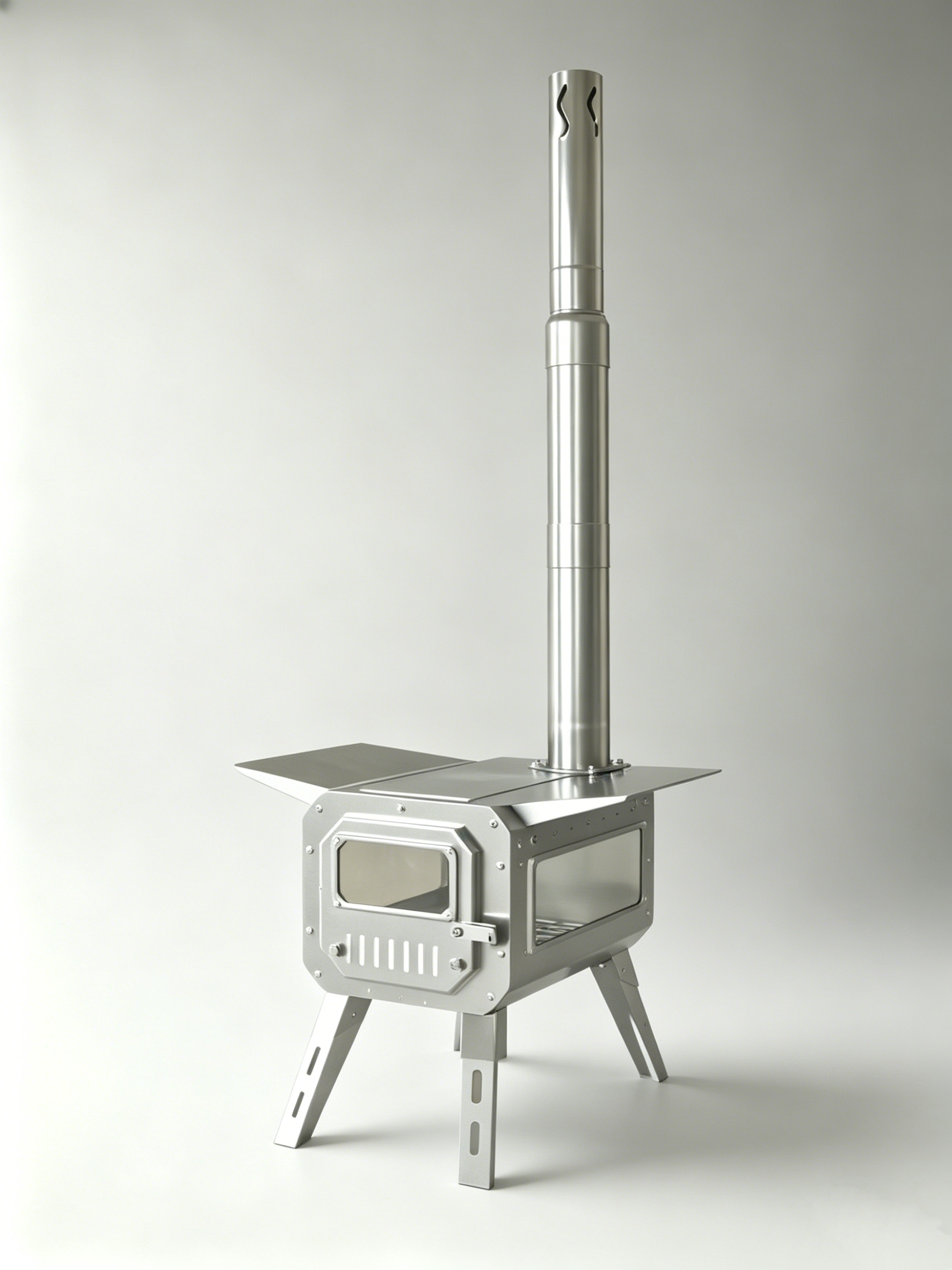 Full Chimney Tent Stove