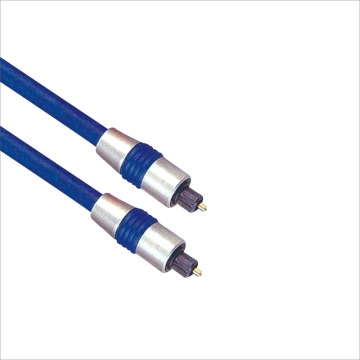 gold plated digital audio fiber optical cable toslink cable