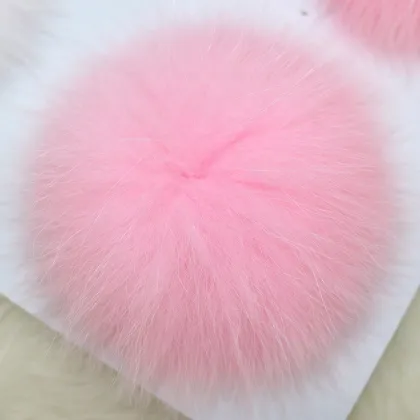 DIY Accessories Real Fox Fur Pompom Fox Fur pom poms