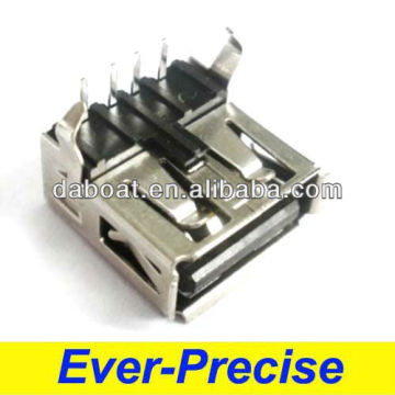 90 degree micro usb female connector