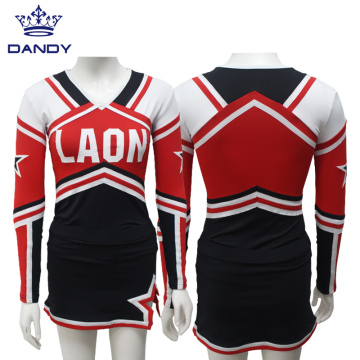Customized high school cheerleading uniform