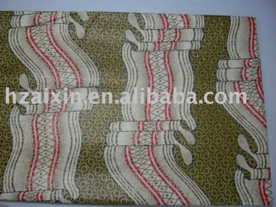 100% cotton African wax printed fabric Golden Wax
