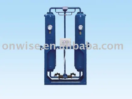 Desiccant Air Dryer for air compressor aftertreatment