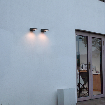 Solar-Powered Outdoor Wall Light 2801