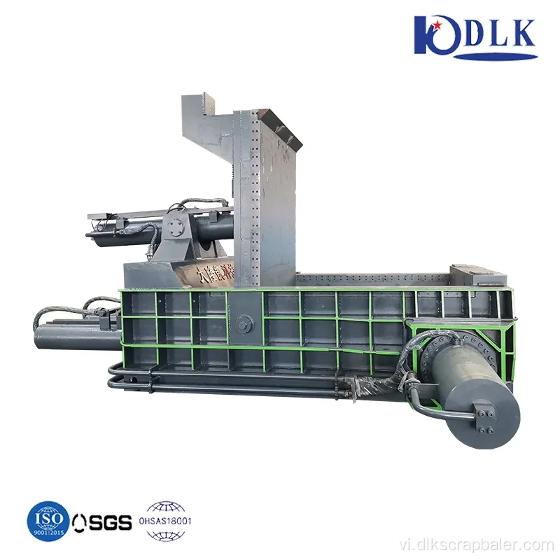 Máy tái chế nhôm cho Baling Press Scrap