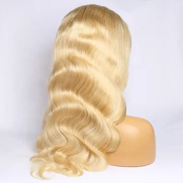Wholesale Blonde 613 Body Wave Lace Front Wigs ,613 Hd Lace Frontal Wig,613 Blonde Full Lace Wig Human Hair Straight
