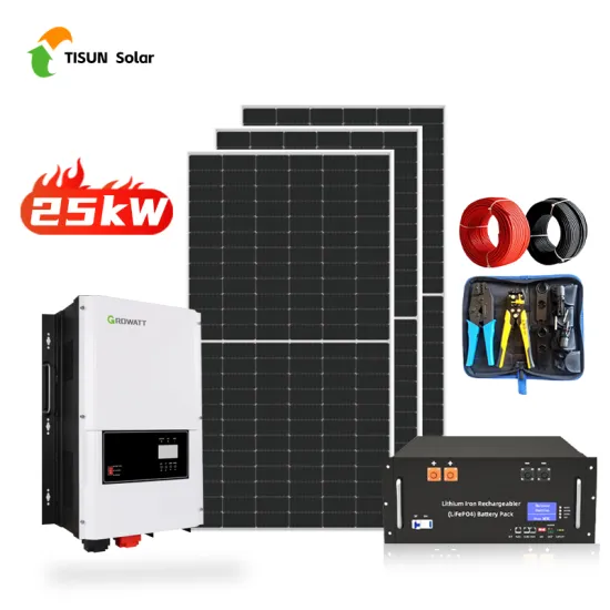 Tisun Smart New Customization 25KW Hybrid Solar Energy System for Residential Use