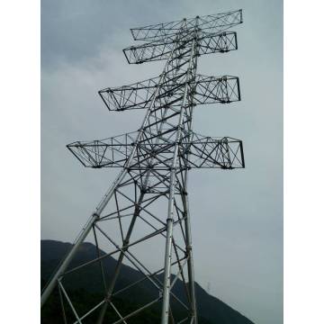 Torre elétrica tubular de aço 500kV