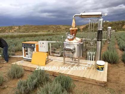 300L Still Lavender Essential Oil Distillation Equipment