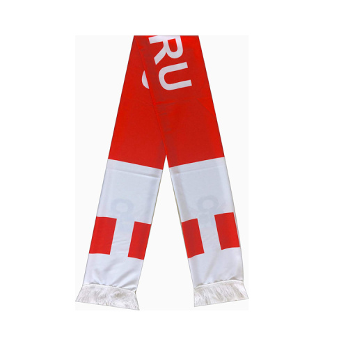 Partihandel polyester siden halsduk Custom Long Scarf