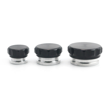 OD 1 "," 2 "," 2,5 "Collo di riempimento in saldatura in alluminio e cappuccio per olio, carburante, serbatoio di sovratensione, serbatoio dell'acqua, radiatore e tappi del serbatoio del refrigerante