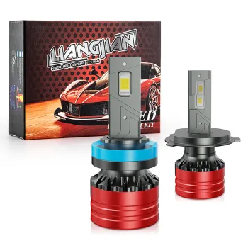 Aluminum 120W 22000lm V30 6500K White Light LED Headlight Bulb H4 H7 H11 9005