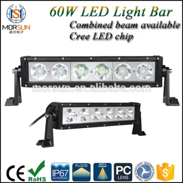 single row led bars off road 10w led bars