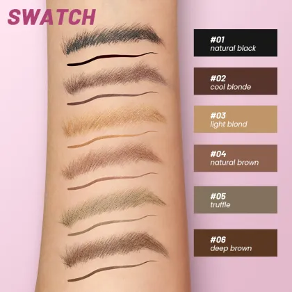 Pudaier Spot Wholesale 4 Tip Eyebrow Pen & Eyeliner