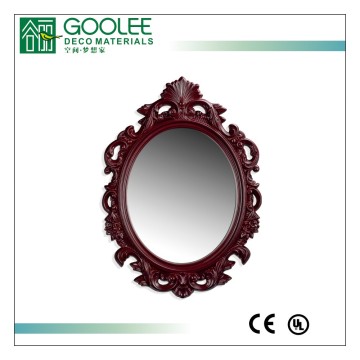 2017 hot sell firebrick luxury accent mirror with european style