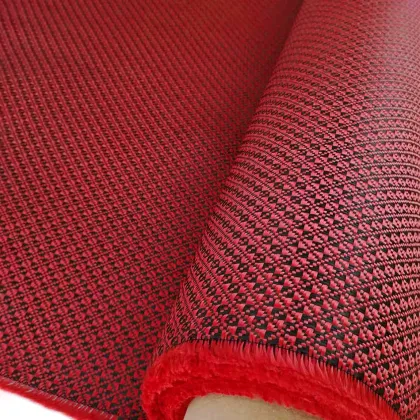 carbon aramid hybrid jacquard fiber fabric fibre cloth
