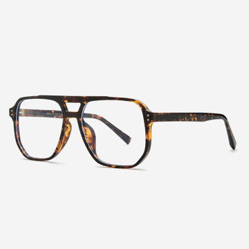 Oversize Doppelsteg TR-90 Damen und Herren Blue Light Brille