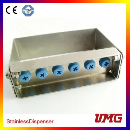 Dental Tip Stainless Steel Holder Block