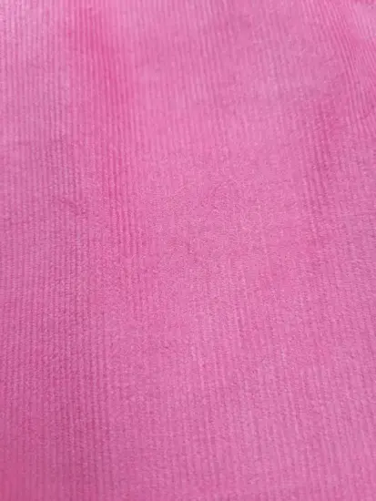 21w 100% cotton baby corduory plain dyed fabric