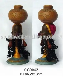 Resin Decoration&amp; Polyresin Souvenirs(African lady)