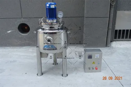 300L Stainless Steel Industrial Pasteurization Mixer for Cow Milk and Yogurt
