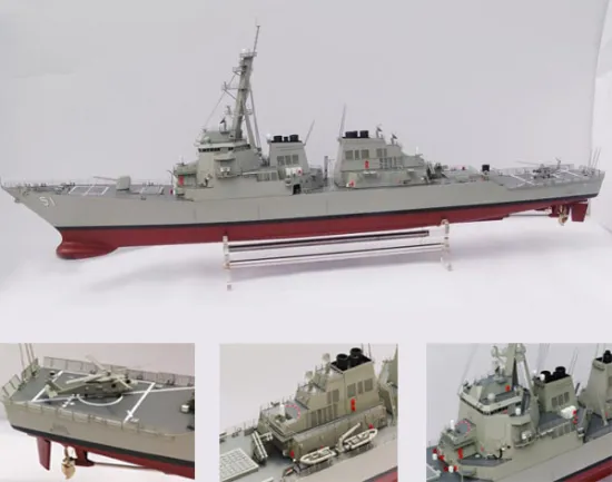 Rc hobby electric rc boat 1:128 scale rc USA warship