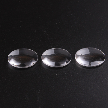 PMMA Biconvex Lens with Focal Length 65mm and Diameter 31mm for New Product