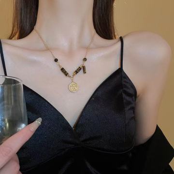 Eleganti eleganti in stile vintage in argento e oro in lega a ciondolo a ciondolo per perle per gli appassionati di moda