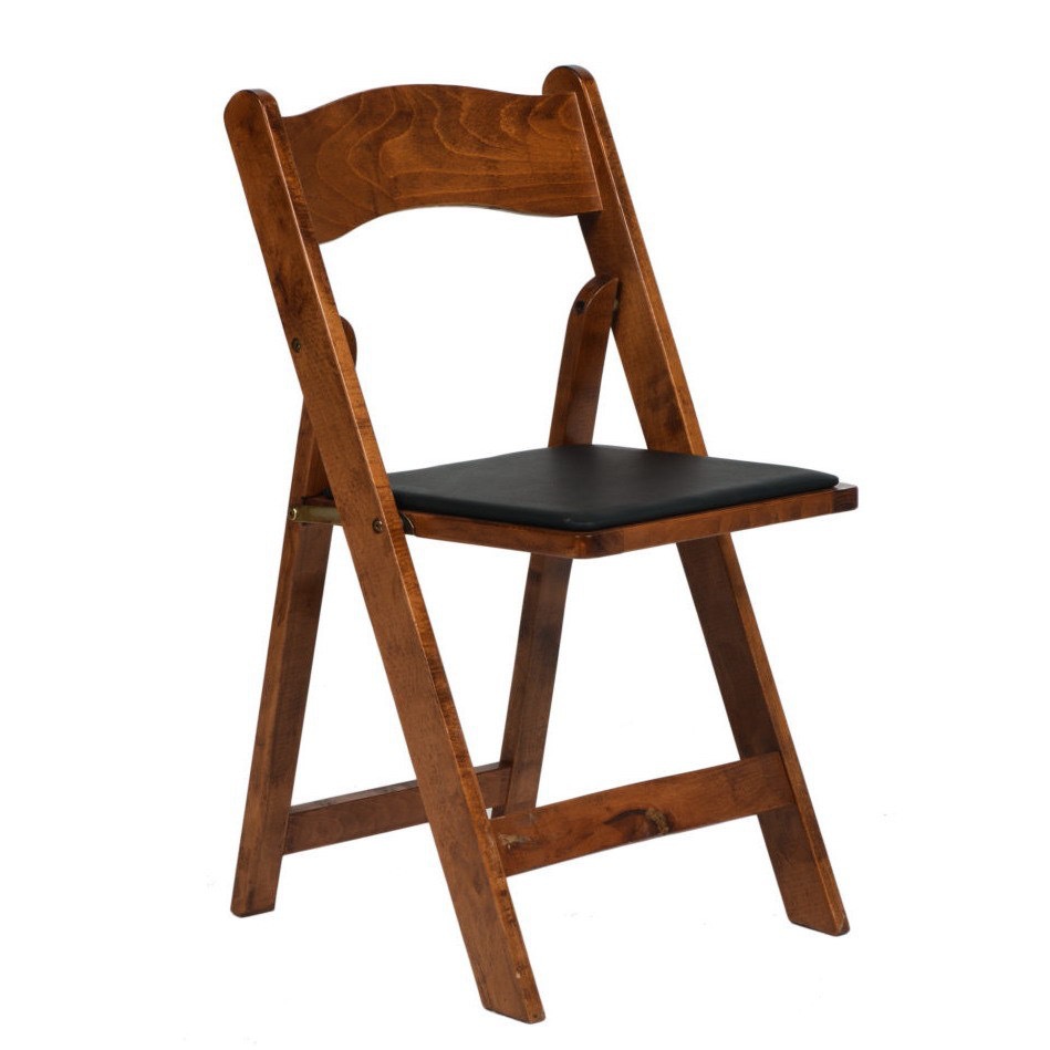wood wedding chair