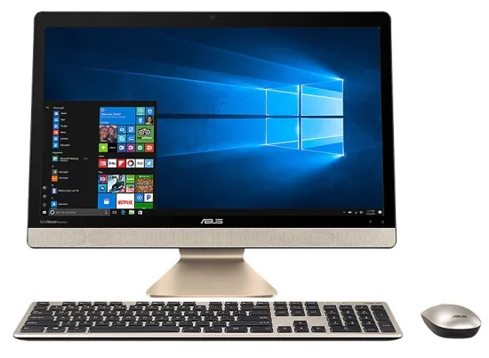 18.5 21.5 23.5 27inch custom white desktop computer PC All in One computer PC desktop