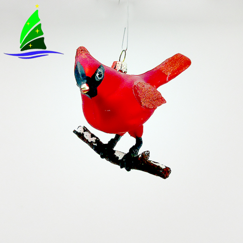 Ornaments Glass Small Bird As Christmas Gift