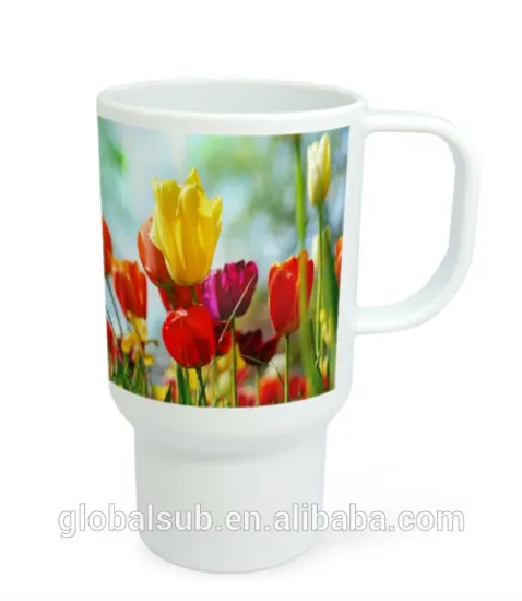 Foodgrade Polymer Travel Mug Sublimation Water Bottle