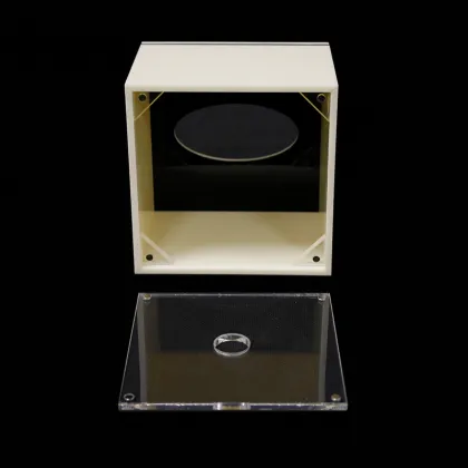 White Acrylic Tissue Box Cover