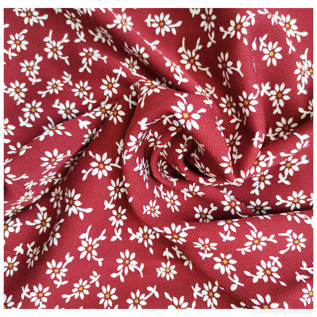 Rayon estampado Big Big Twill Soft Peac Skin Fabric