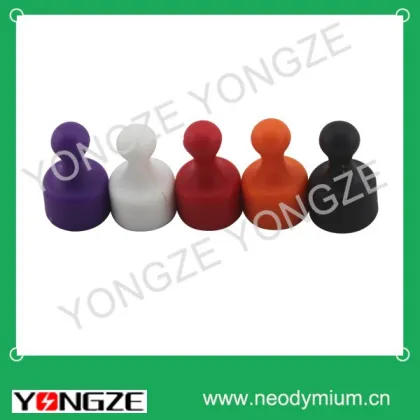 colorful magnetic plastic nail