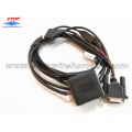 molded waterproof M12 cable with 1to3 split SR