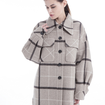 Новые стили Женское кашемировое пальто