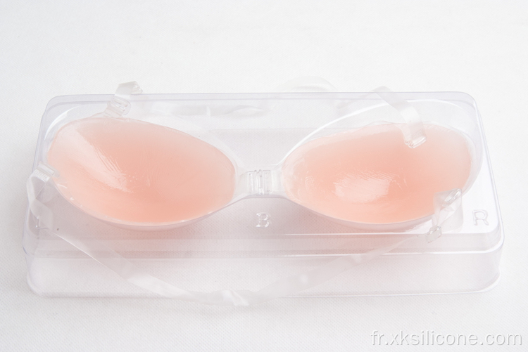 Soutien-gorge poitrine sexy invisible sans bretelles en silicone