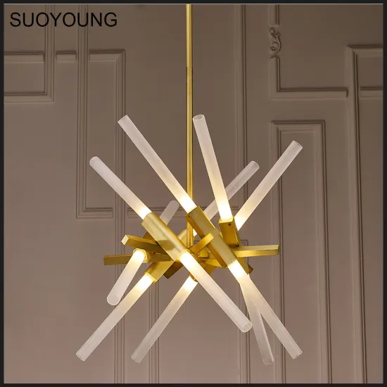 Fancy Indoor Decor Fancy Modern Pendant Lamps with 12 Lights MD8058-12S