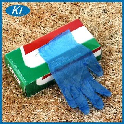 colored dishwashing pvc/vinyl powder free gloves