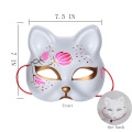 Máscara Meia Face Floral Rosa Fox
