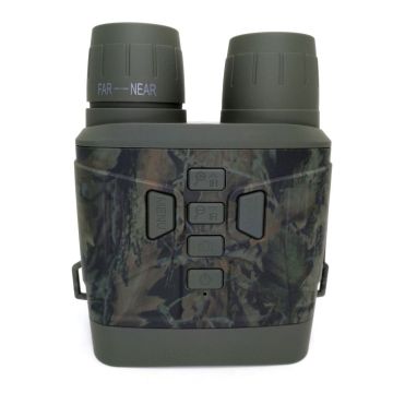 NV4000 Night Vision Goggles with 3 Inch Infrared Telescope - 4K Binoculars 5X Zoom for Hunting and Outdoor Exploration