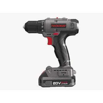 Toolway 20V Cordless Power Drill: High-Efficiency Electric Power Tools with Speeds of 350rpm and 1200rpm