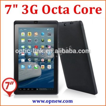 OEM cheap 7 inch 3G Octa Core Tablet pc Dual sim card Phone call phablet android Octa Core tablet pc WCDMA bluetooth Wifi OEM