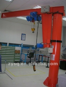 Fixed-column style slewing jib crane 2ton