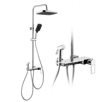 Quatro funções Piano Key Shower Torneira