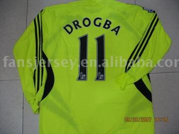 #11 DROGBA CHELSEA AWAY LONG SLEEVE 07/08 JERSEY( NO.1 SUPPLIER OF SOCCER JERSEYS)
