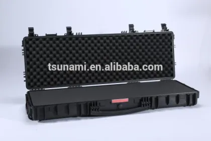 Tsunami Model 1133513 waterproof Portable hard plastic fishing rod cases