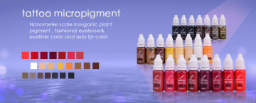 Cosmetic Tattoo Permanent Makeup Micro Pigment Color - England Kiay