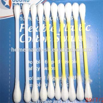 100% pure natural cotton tips, buds, swabs